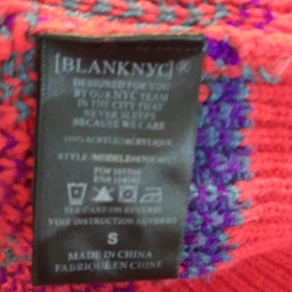 Blank NYC cheetah print sweater small - Picture 7 of 10